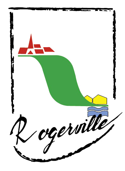 Logo officiel de la commune de Rogerville sur fond transparent