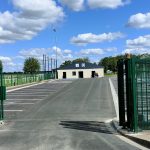 Photo du bâtiment neuf du club de football de Rogerville