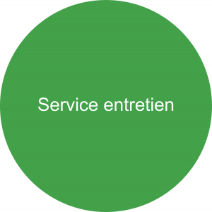 Icône illustration pour le service d'entretien