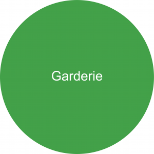 Icône illustration pour la garderie