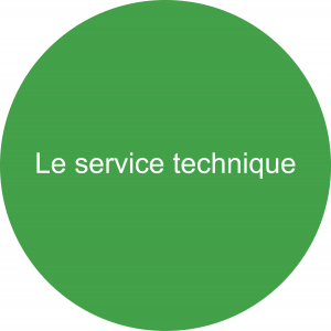 Icône illustration pour les services techniques